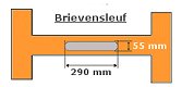 CanDo Brievensleuf - t.b.v. ML 600 serie