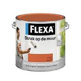 Flexa Strak op de Muur 2.5 Liter  Zacht Terra