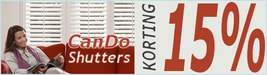 Klik hier en bekijk de CanDo Shutter aanbieding