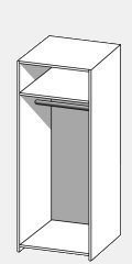 StoreMax Standaard Module C - Eik Ferrara